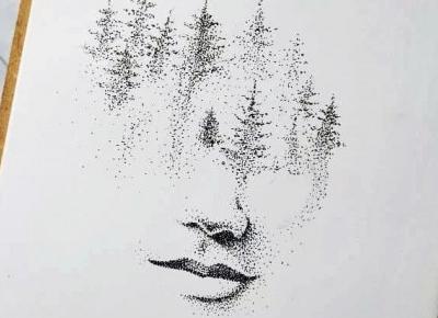 Dotwork art