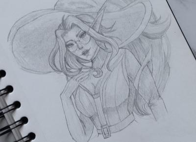 Janna Bewitching | LoL fanart