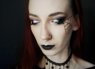 ✨ Crystal spider web ✨ | Halloween makeup
