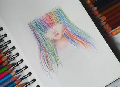 Rainbow hair bby