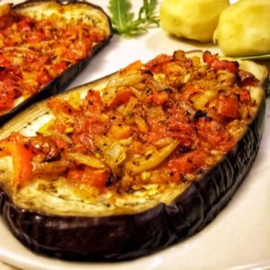 Pieczone bakłażany - Kulinarnie - blog kulinarny Agnieszki Ryznar