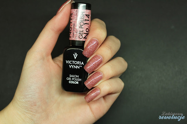 Lakierowe rewolucje: Victoria Vynn Gel Polish - 114 Pinky Glitter