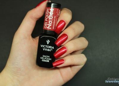 Lakierowe rewolucje: Victoria Vynn Gel Polish - 044 Shimmering Red