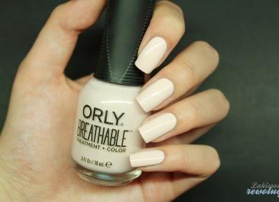 Lakierowe rewolucje: ORLY Breathable - Rehab