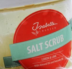 Piece of me: isabelle laurier salt scrub