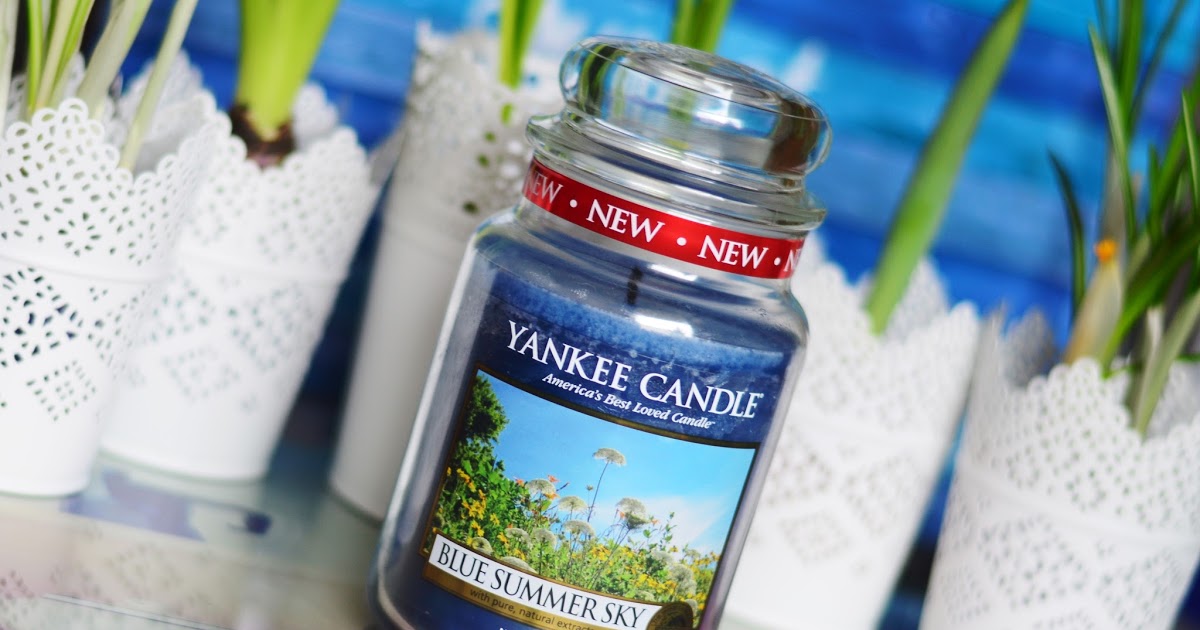 Piekno tkwi w prostocie: Yankee Candle - Blue Summer Sky 