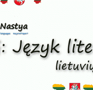 Lina Nastya: TAG: Język litewski