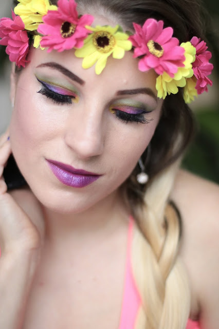 Spring Urban Decay Electric Makeup - Czyżby to Pani Wiosna ! | Ela Lis Make-Up