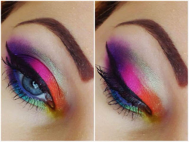 Colourful Spring Makeup - Ela Lis Make-Up