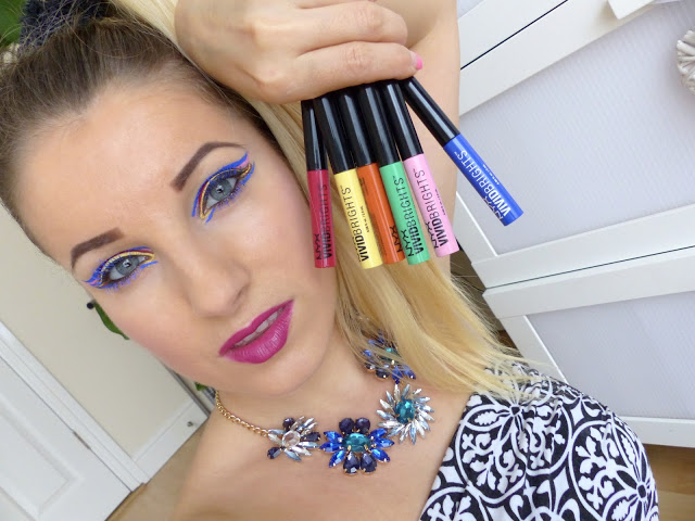 NYX Professional Makeup - Kolekcja Kolorowych Eyelinerów  - Ela Lis Make-Up