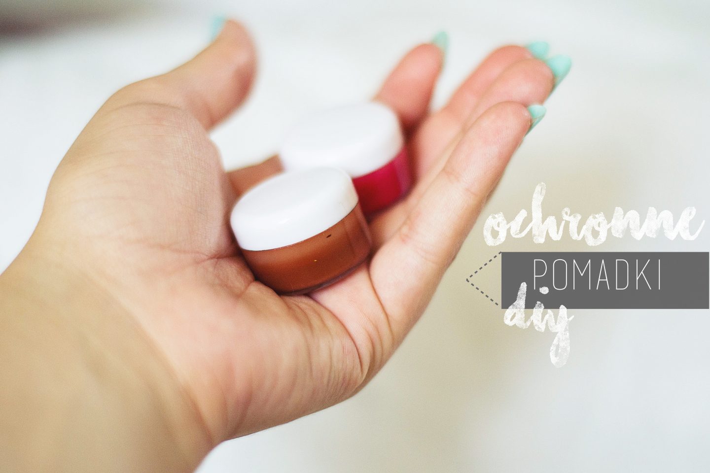 Ochronna pomadka do ust | DIY