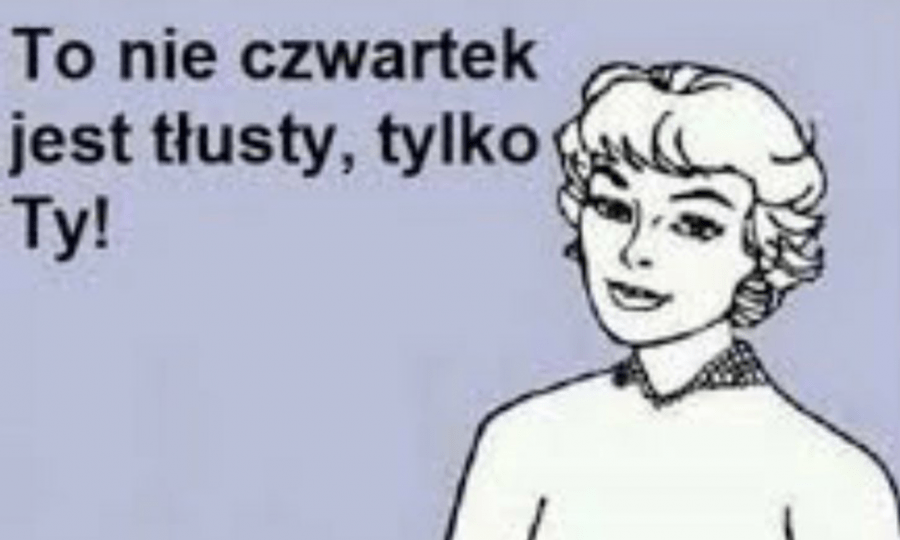 Tłusty czwartek - memy