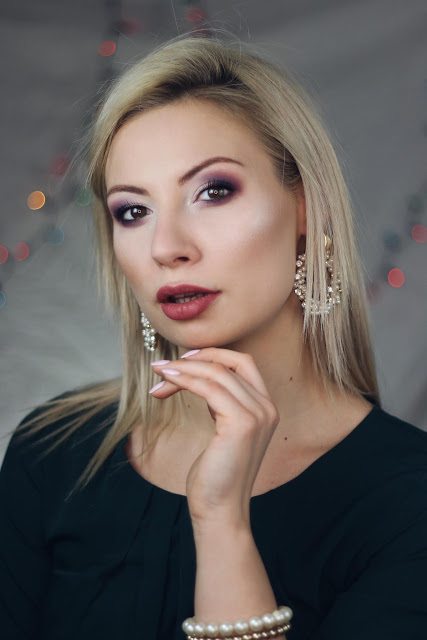 Makijaż w fioletach | Blog kosmetyczny, beauty, moda, makijaże