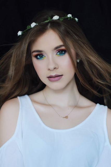 Powerful color make up | Blog kosmetyczny, beauty, moda, makijaże