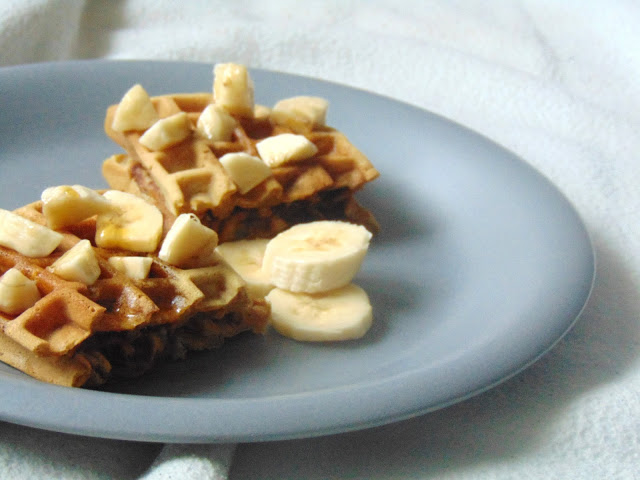 Write by Maja Depp: BLOGMAS#3 - BANANA WAFFLES