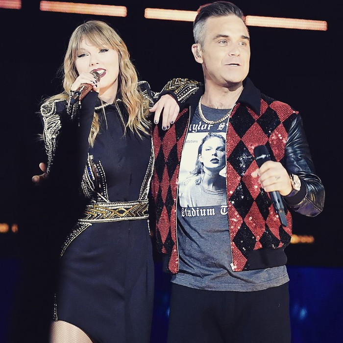 Taylor Swift i Robbie Williams razem na scenie | MusicLovers.pl