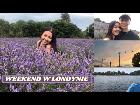 WEEKEND W LONDYNIE 😍 | MAYFIELD LAVENDER FARM & EMIRATES AIR LINE | VLOG