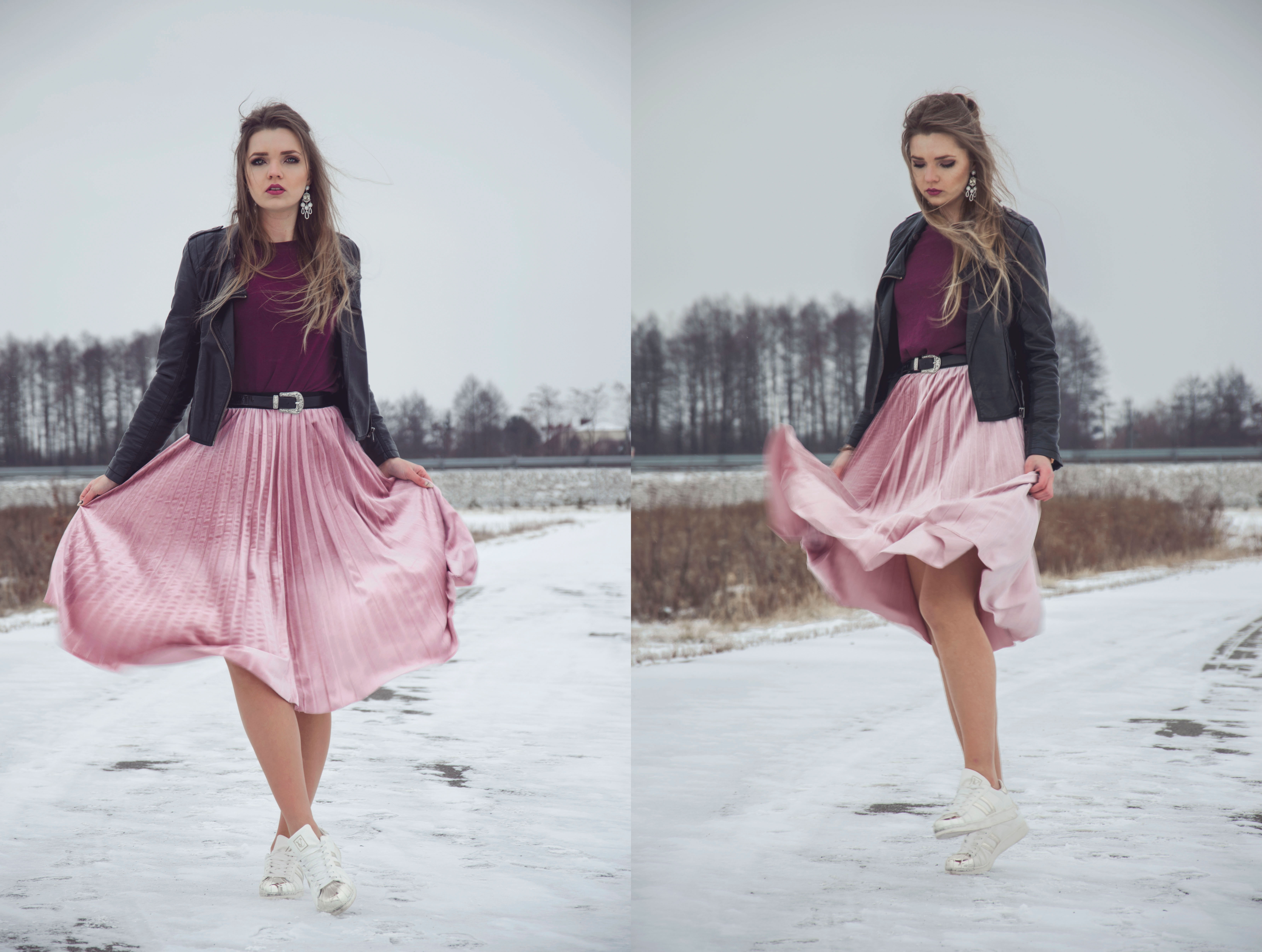 The world is my runway.: Velvet midi skirt Gamiss