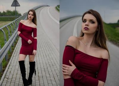 The world is my runway.: Off the shoulder bodycon dress