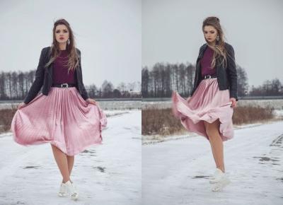 The world is my runway.: Velvet midi skirt Gamiss