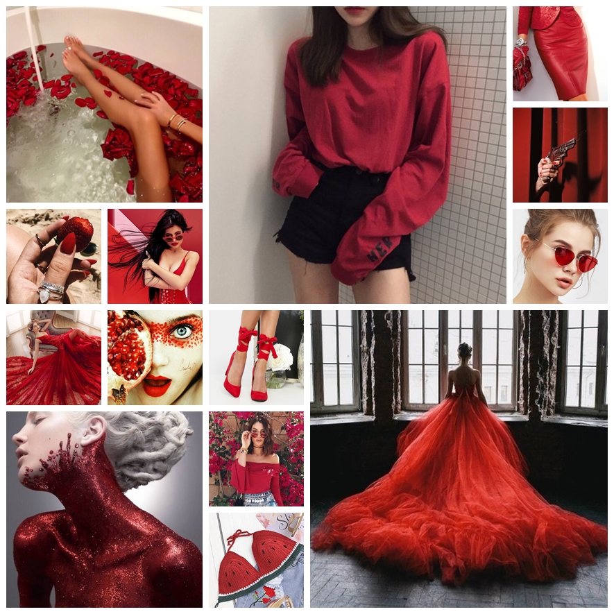 Colorful inspirations - red        