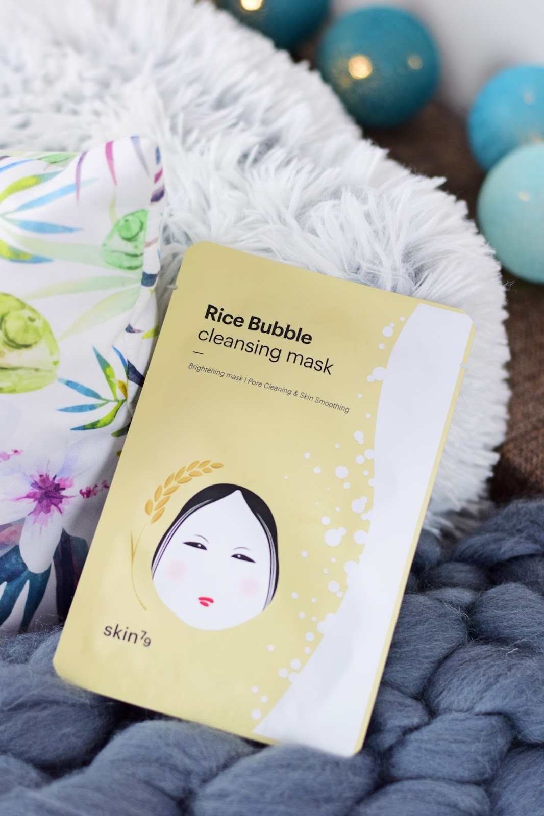 Skin79, Rice Bubble Cleansing Mask | 3w1: relaks, pielęgnacja, oczyszczanie | Mademoiselle Magdalene Blog: Uroda | Kosmetyki | Makijaż | Moda | Lifestyle