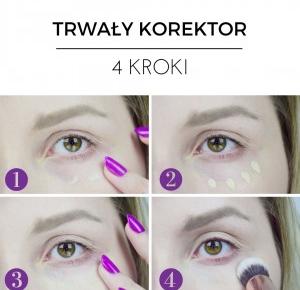 Mademoiselle Magdalene Blog: Uroda | Kosmetyki | Makijaż | Moda | Lifestyle: Co zrobić, żeby korektor nie zbierał się w zmarszczkach? | 4 kroki