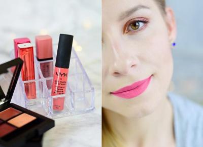 NYX, Soft Matte Lip Cream 'Antwerp' | Pomadka w płynie o aksamitnym wykończeniu | Mademoiselle Magdalene Blog: Uroda | Kosmetyki | Makijaż | Moda | Lifestyle