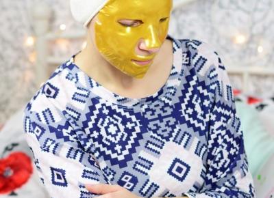 Pół godziny dla siebie... | GlySkinCare, Kolagenowa maska do twarzy ze złotem | Mademoiselle Magdalene Blog: Uroda | Kosmetyki | Makijaż | Moda | Lifestyle