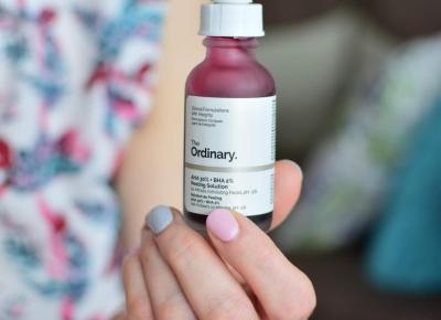 Mój HIT: The Ordinary, Peeling kwasowy AHA 30% + BHA 2% | Meg Style - kobiecy blog o urodzie, modzie, stylu życia i samorozwoju