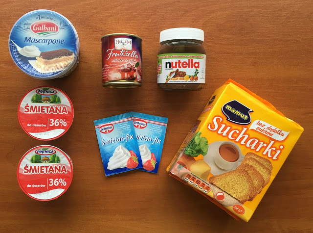 pyszne ciasto z Nutellą! 