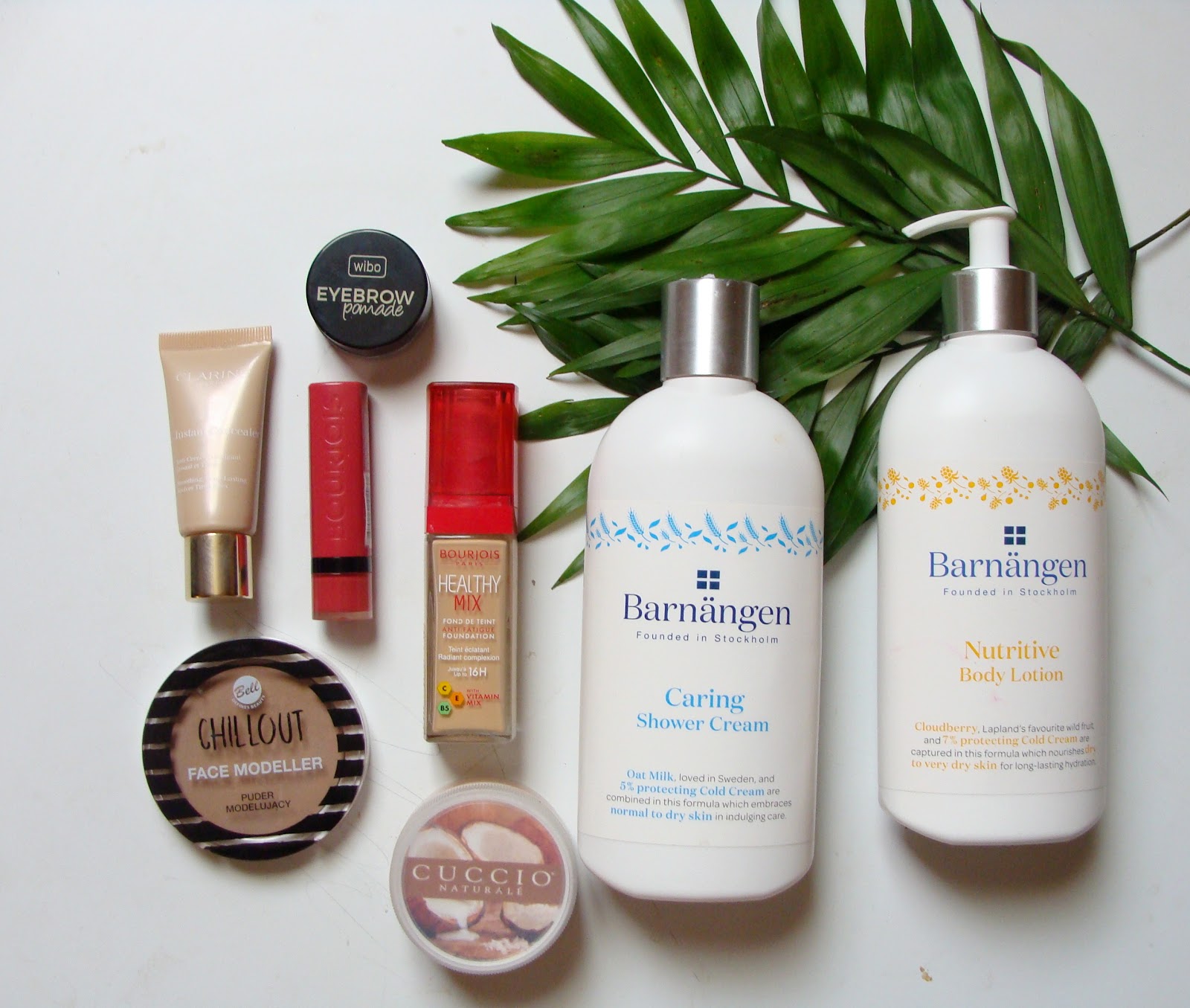 ulubione kosmetyki maja:clarins,bourjois,barnangen | lawendowam lifestyle blog