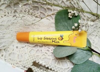lawendowam lifestyle blog: Prreti lip sleeping mask-czyli jak uratować usta