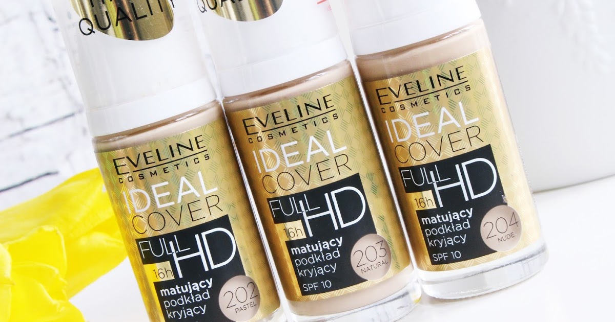 Make life perfect: Eveline | Ideal Cover 202 Pastel, 203 Natural, 204 Nude- porównanie!