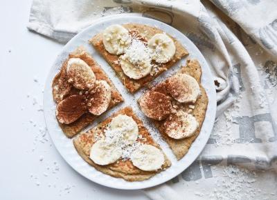  FIT śniadanie – czekoladowy omlet z owocami! 