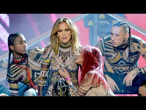 Jennifer Lopez Epic Dance Opening at 2015 AMAs