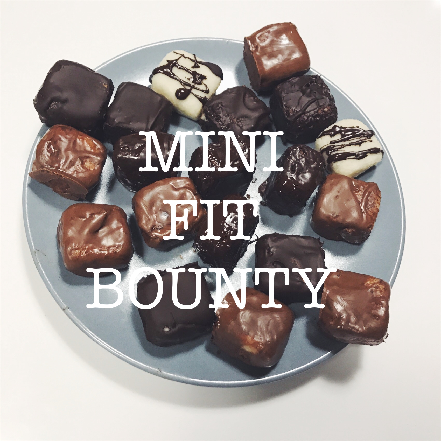 Mini Fit Bounty • Zdrowe słodycze • Martoszka lifestyle blog | Martoszka