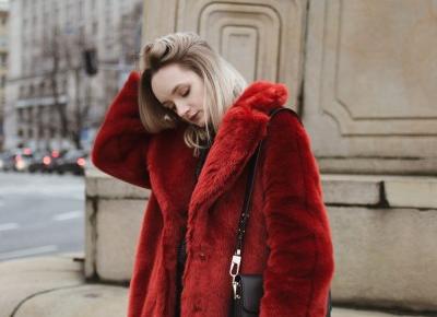 Faux fur & silk 