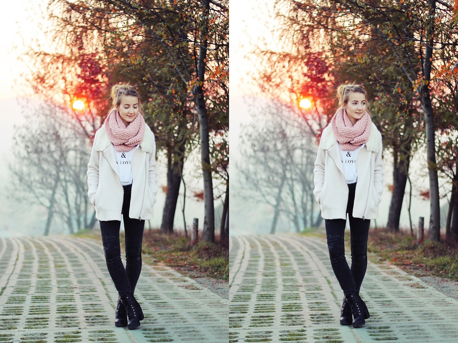 optymistka.: BEAUTIFUL SUNSET | CREAM COAT