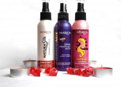 #Recenzja; Spray do włosów marki Marion  - Moncia Lifestyle