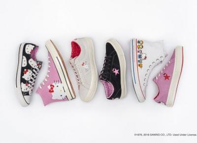 CONVERSE x HELLO KITTY, CZYLI WYJĄTKOWA KOLEKCJA Z MOTYWEM HELLO KITTY!