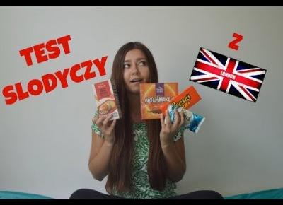 TEST SŁODYCZY Z UK!