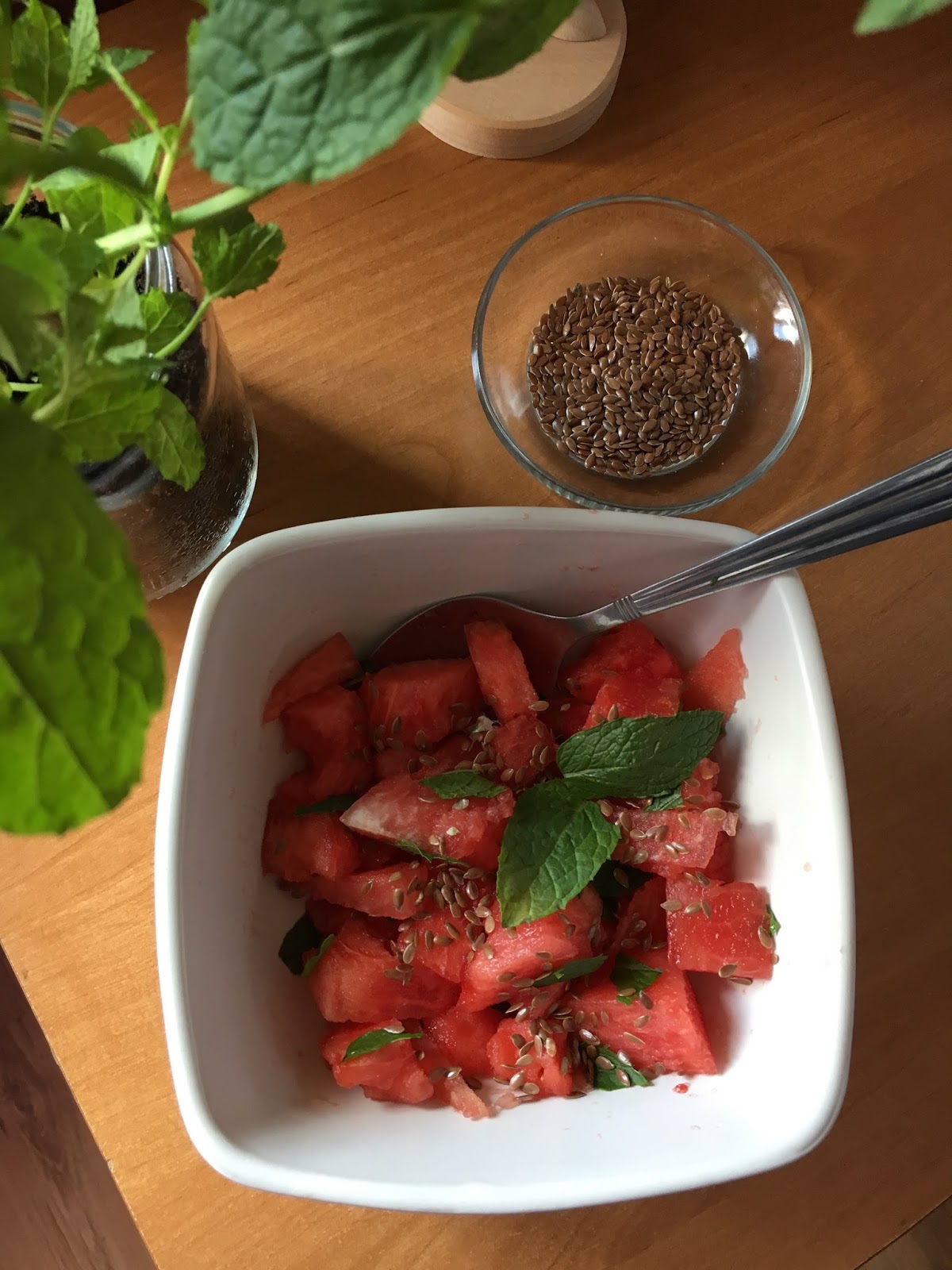 #124 Watermelon salad || Sałatka z arbuza - My Vogue