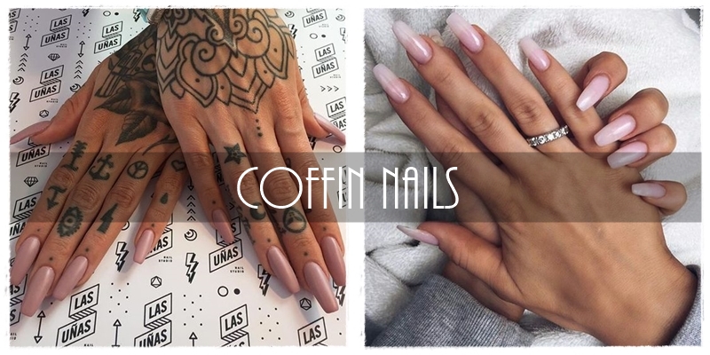 9 best ideas about Coffin Nails - czyli paznokcie w stylu Kylie Jenner         |         Obiboczki