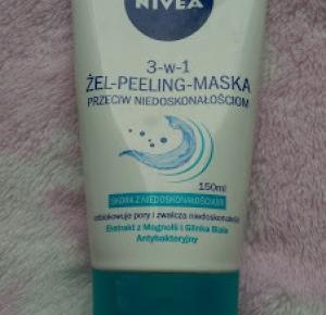 Hit czy kit - Nivea 3-w-1 żel-peeling-maska - Namalovane ❤