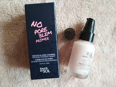 Recenzja - No Pore Blem Primer Touch in Sol | N. o kosmetykach