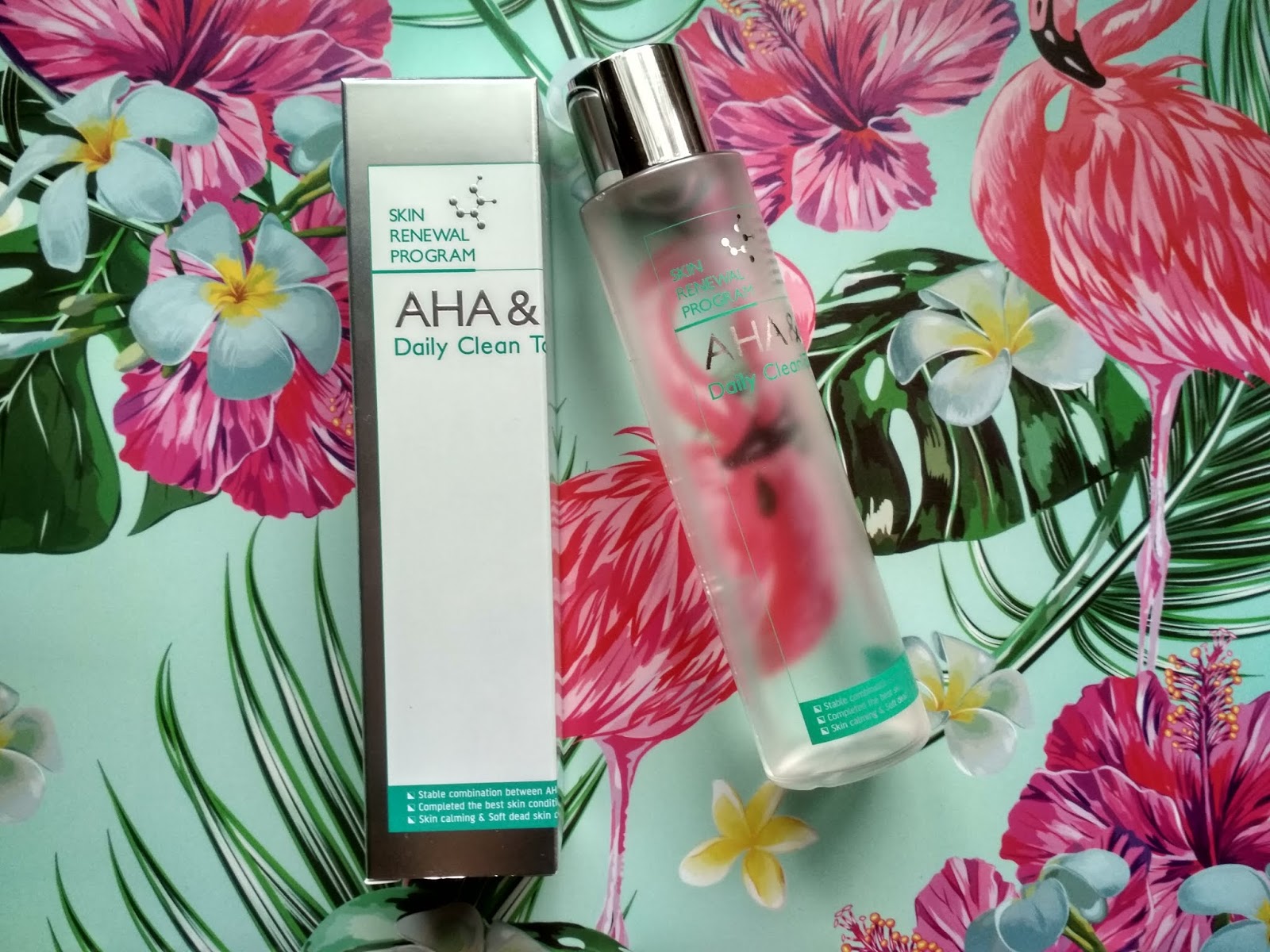 Recenzja - Mizon Skin Renewal Program AHA&BHA Daily Clean Toner | N. o kosmetykach