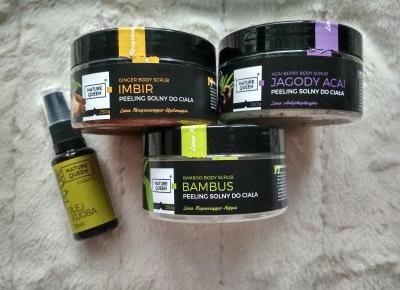 Recenzja - Nature Queen 3 peelingi solne | N. o kosmetykach