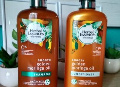 Recenzja - Herbal Essences Bio:renew Moringa Oil szampon i odżywka | N. o kosmetykach
