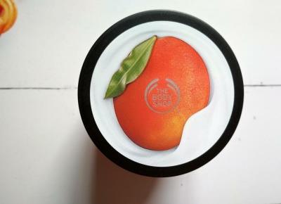 Recenzja - The Body Shop jogurt do ciała o zapachu mango | N. o kosmetykach